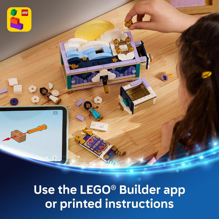 LEGO Disney Princess Joyero de Jasmine 43295 | Juguetes de construc...