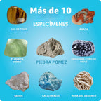 National Geographic Earth Science Kit con 100+ Activities para Kids 8-12