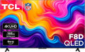 TCL Serie F8D de 65 pulgadas 4K QLED (65F8D, modelo 2026) con Dolby Vision HDR y Dolby Atmos Smart TV con Fire TV, Alexa +, frecuencia de actualización de 144 Hz, retroiluminación LED de alto brillo