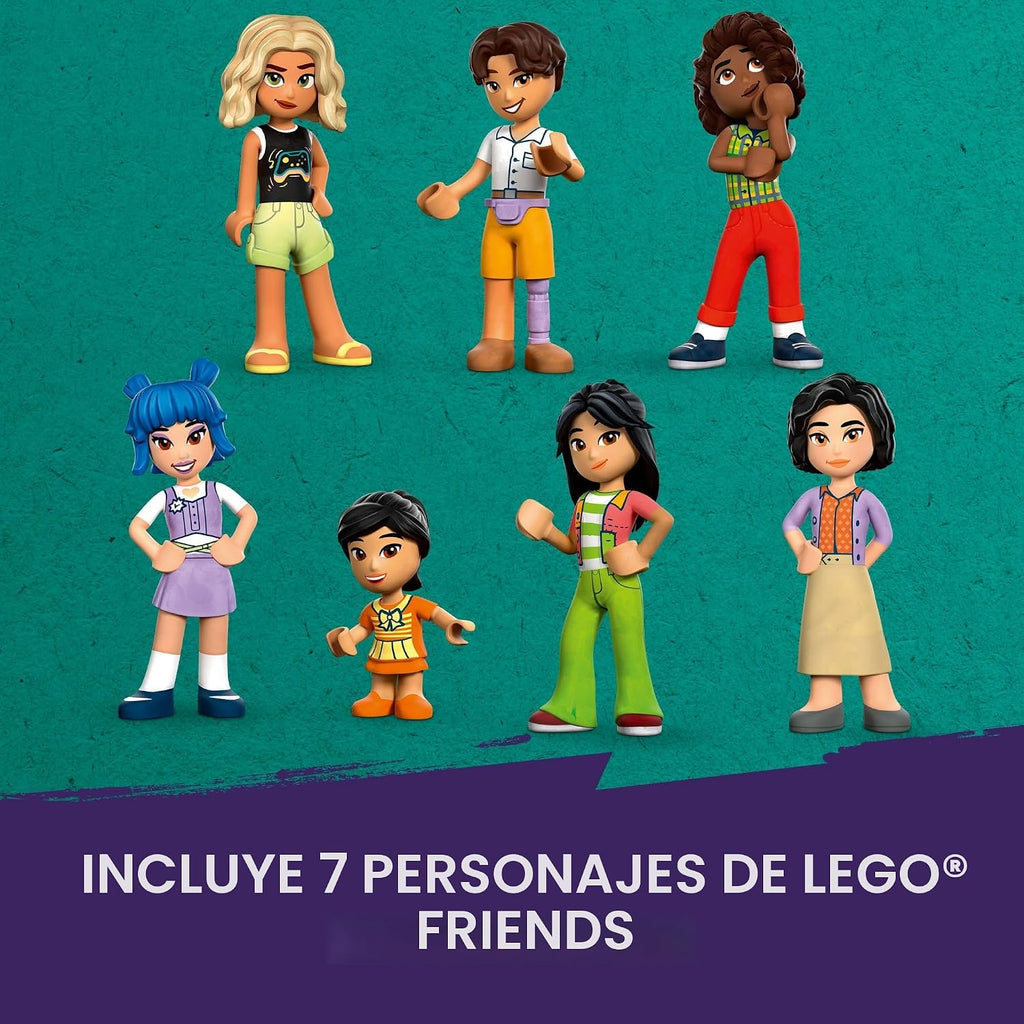 LEGO Friends Heartlake City - Juguete de centro comercial, kit de construcción con accesorios de muñeca pequeña para que los niños desarrollen habilidades sociales y jueguen juntos, juego de regalo para niños de 8 años, niñas y niños, 42604