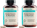 NatureWise Multivitamínico para mujeres + apoyo al estrés, Probióticos, 60 Unidades (Paquete de 2)