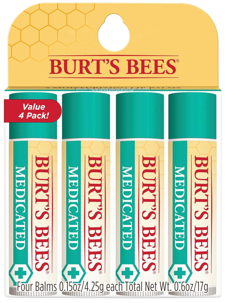 Burt's Bees - Bálsamo labial hidratante 100% natural, de cera d...