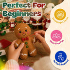 Pinwheel Crafts North Pole - Kit de costura de Navidad para niños