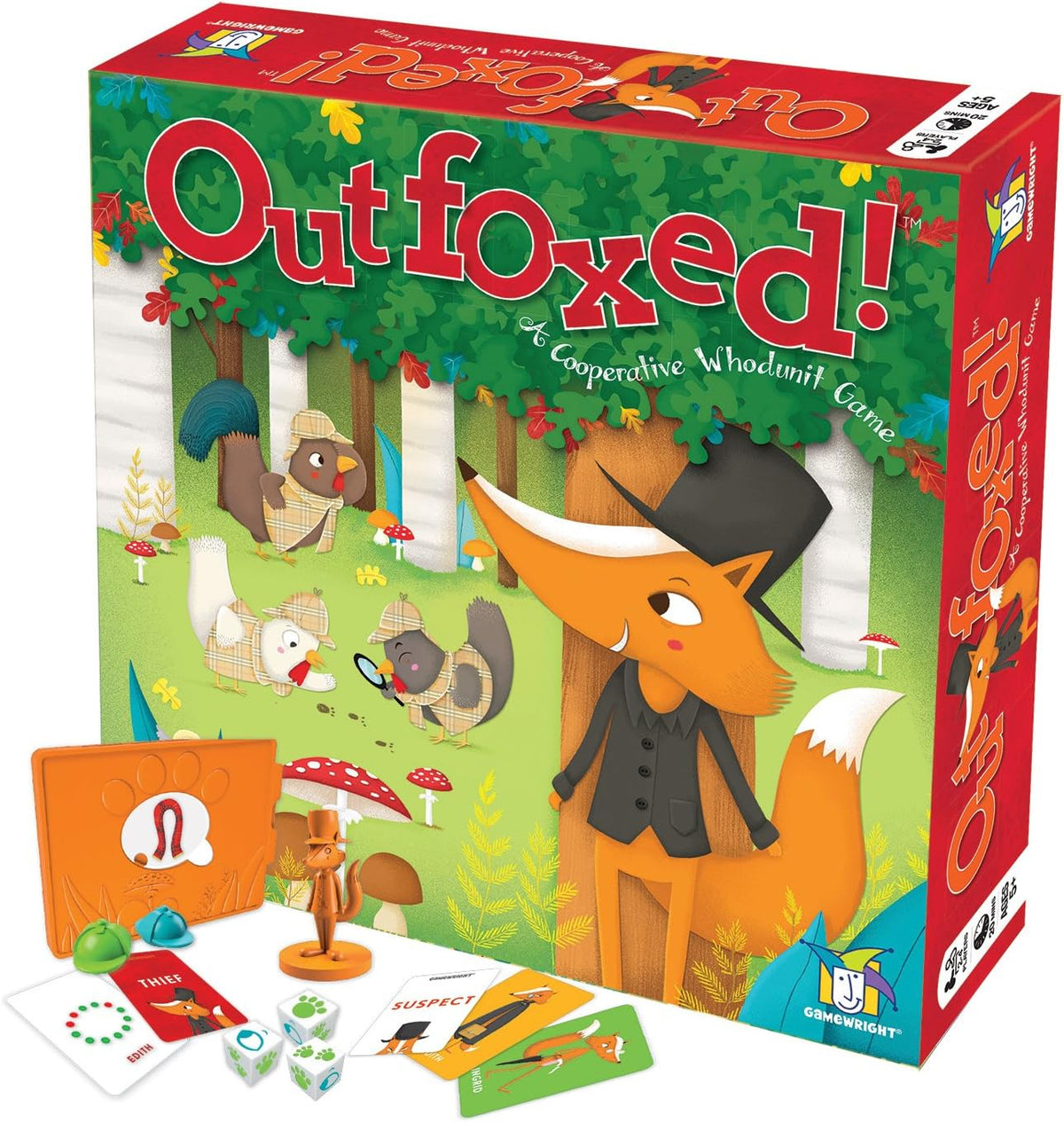 Outfoxed! Juego de mesa.