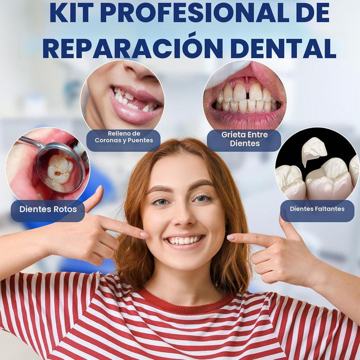 Kit de reparación dental dental con óxido de zinc Eugenol cemento d...