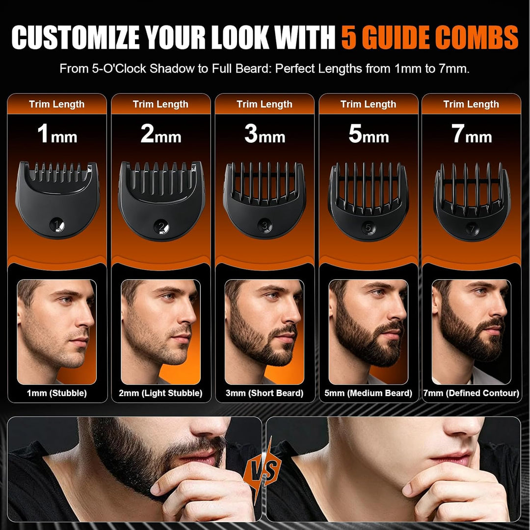 Accesorio de cabezal recortador de barba compatible con Braun Serie...