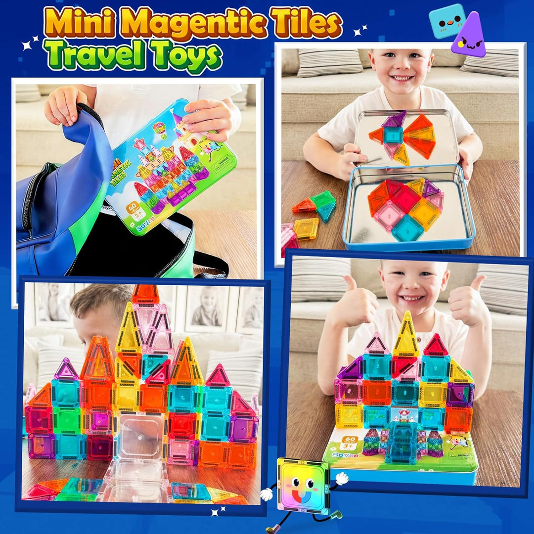 Soyee Relleno de cesta de Pascua para niños pequeños, mini azulejos...