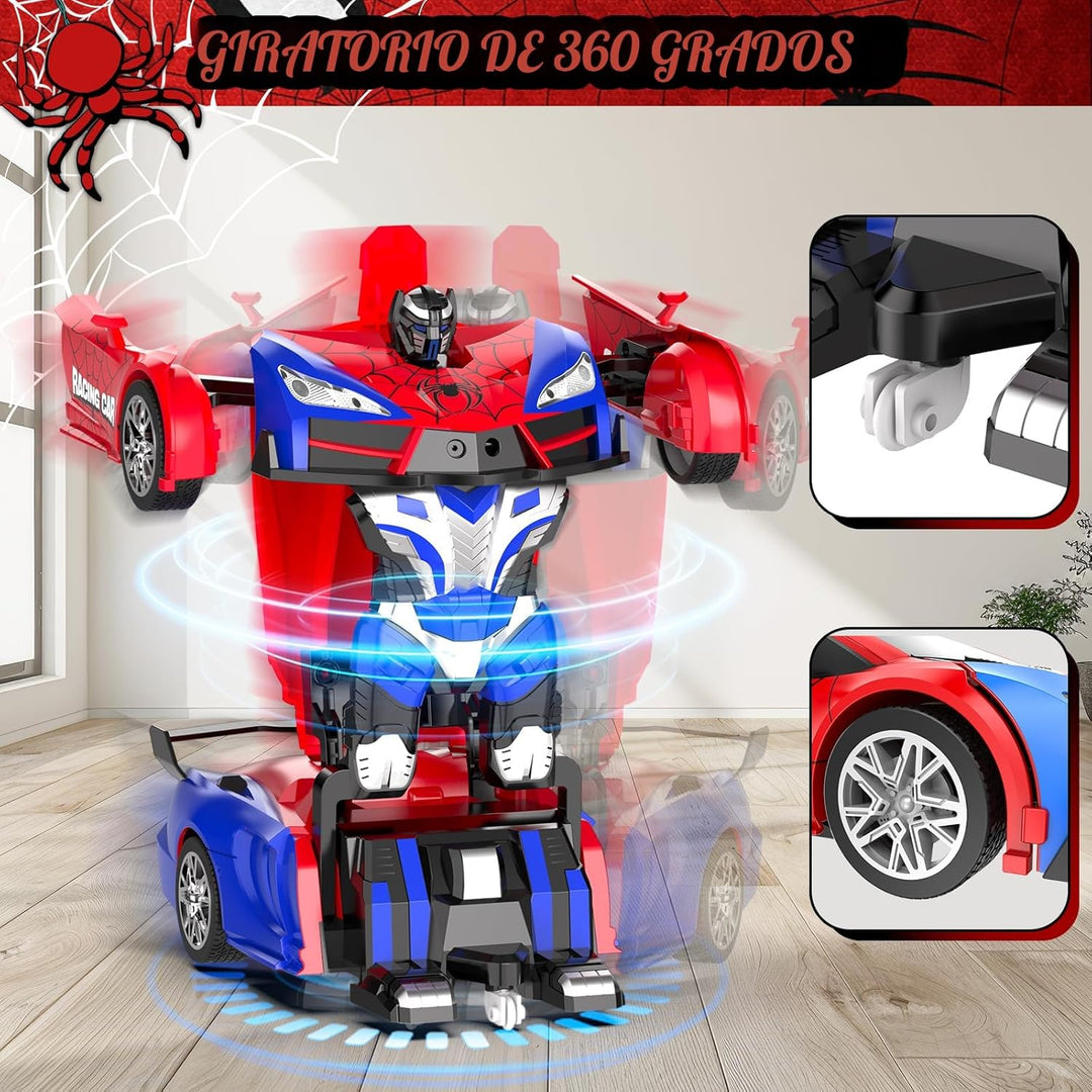 Auto a control remoto con transformación de un botón, autos RC que...