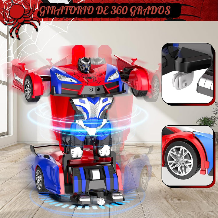 Auto a control remoto con transformación de un botón, autos RC que...