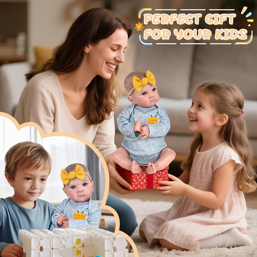Aori Muñecas bebé recién nacidas Niña - Muñeca recién nacida de 20...