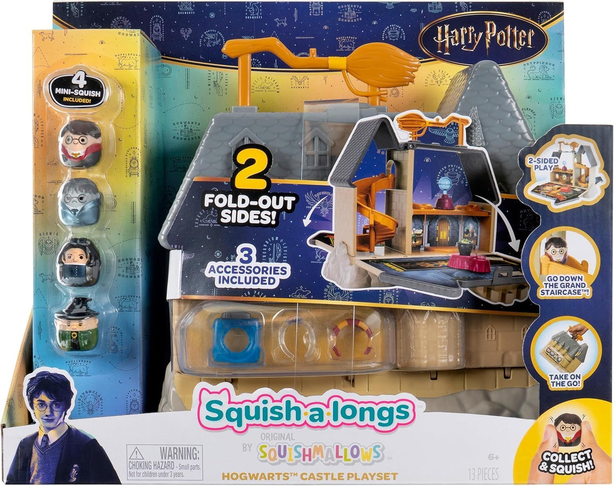 Squish-a-longs Juego del castillo de Hogwarts "Harry Potter"