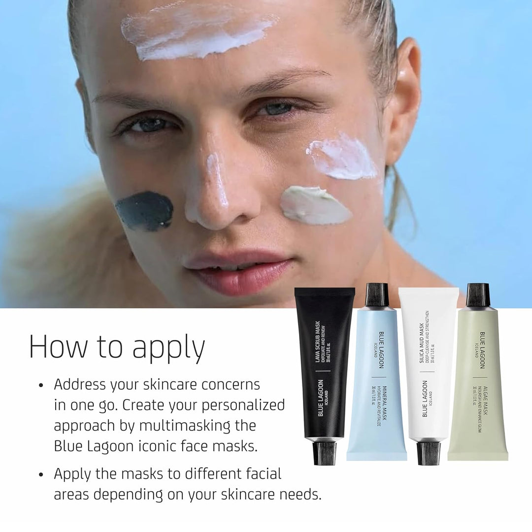 Blue Lagoon Skin Science - Juego de viaje Signature Masks | Cuidado...