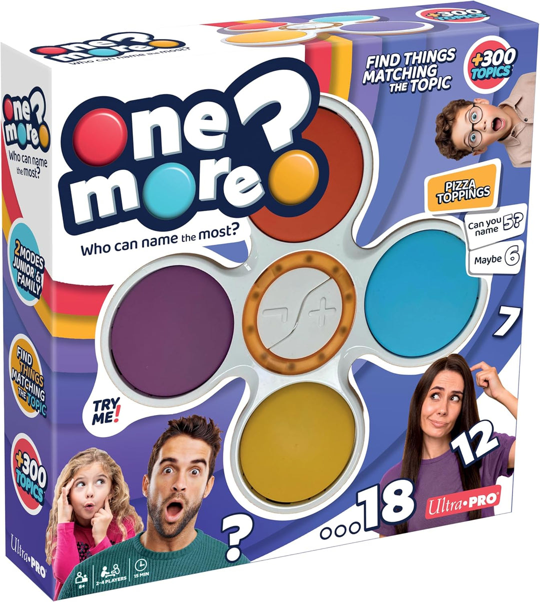 Ultra PRO - ¿Uno más? ¿Quién puede nombrar el más? Desafío de 2-4 j...