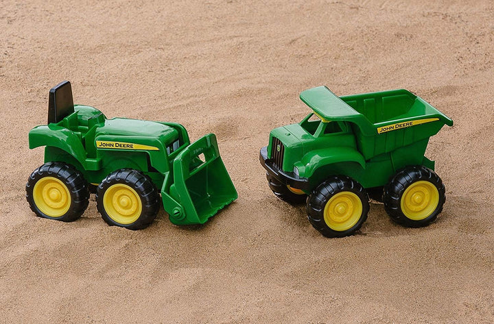 John Deere Juego de vehículos incluye camión volquete de