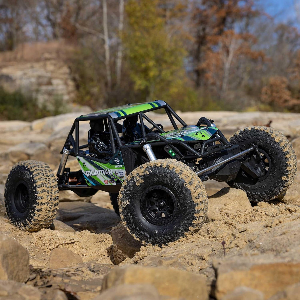 Axial AXP8 Gilamon 1/8 RC Crawler 2.2 4X4 RTR Trail Buggy, Green