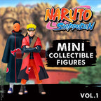 P.M.I. Naruto Shippuden - Mini figuras coleccionables de 12 unidades, caja de lujo, Assorment B