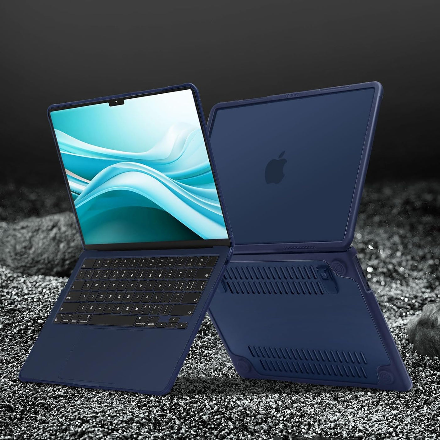 MOSISO Funda compatible con MacBook Air de 13 pulgadas M5 M4 M3 M2...
