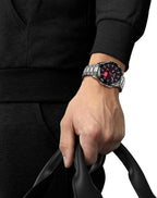 Tissot T-Touch Connect Sport, reloj solar de cuarzo suizo, 1.693 in, esfera negra, reloj unisex