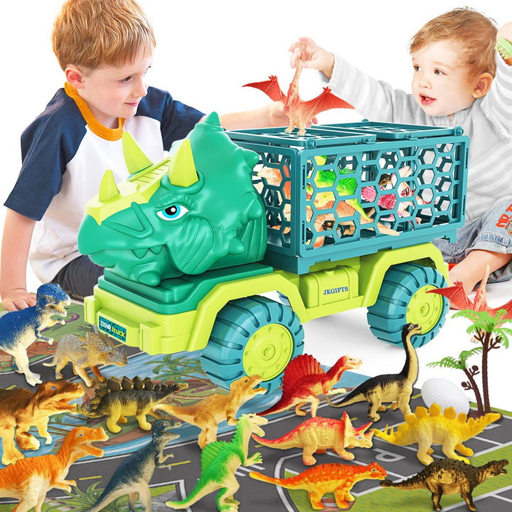 Camión de dinosaurios de juguete para niños de 3 a 5 años, juguete...
