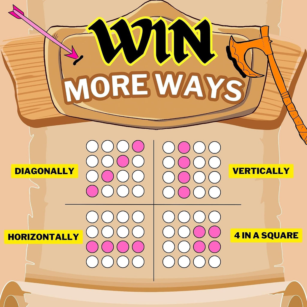 Connect War - Juego de mesa 4 en fila para 2 a 6 jugadores, juegos de madera hechos a mano para juegos familiares y grupales, juego de madera cuatro en una fila