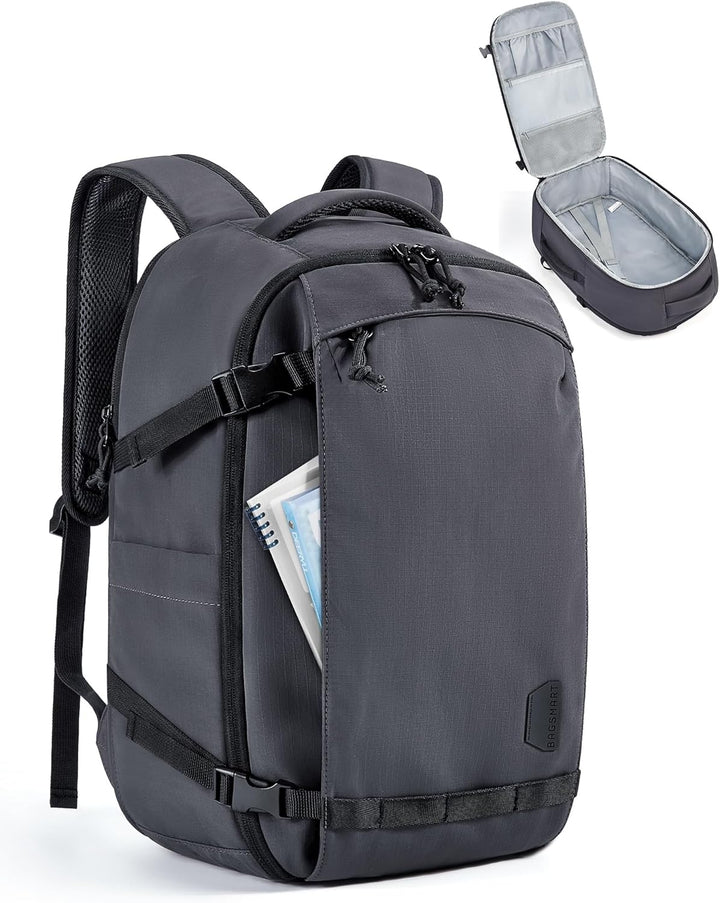 Mochila de viaje de mano BAGSMART, mochila de viaje grande de 17.3...