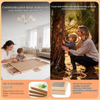 ALL4JIG - Tablero de rompecabezas giratorio de 1500 piezas con 6 cajones y cubierta, mesa de rompecabezas portátil de madera de 24.92 x 33.58 pulgadas para adultos, tablero giratorio Lazy Susan de