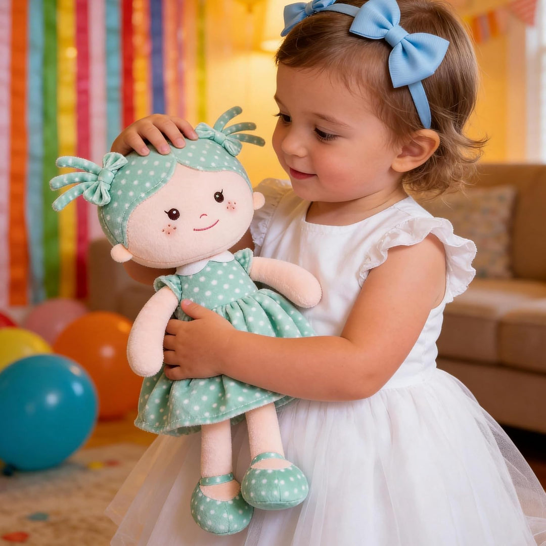 Onetoo Muñeca de Trapo de Felpa Mi Primera Muñeca de Bebé Muñeca de...