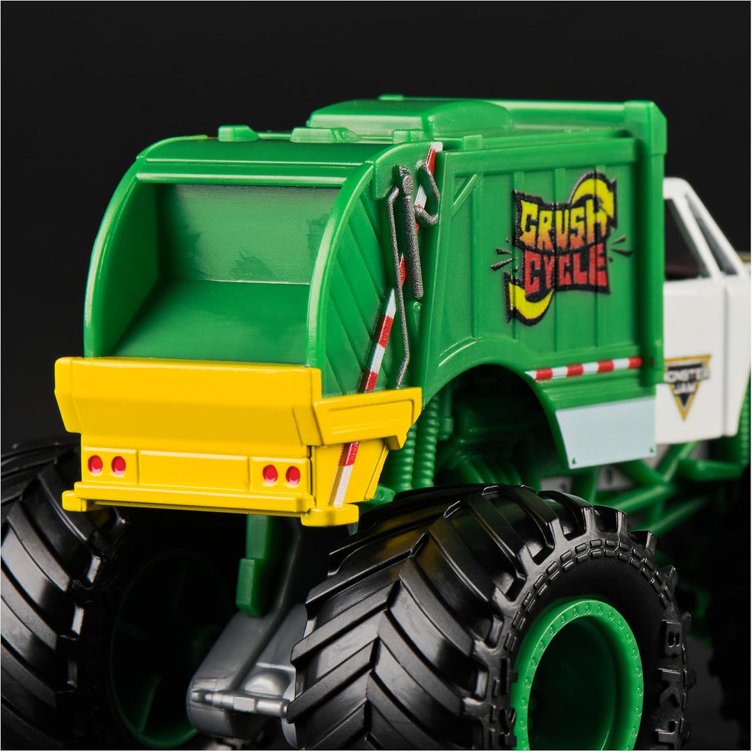 Monster Jam Camión monstruo oficial de Crush Cycl vehículo