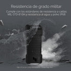 ASUS TUF Gaming A1 - Carcasa externa M.2 NVMe SATA PCIe SSD - USB-C, M.2 Q-Latch para una fácil instalación, resistencia a las caídas, resistencia al agua y al polvo IP68, soporte para PS5 y Xbox, color negro