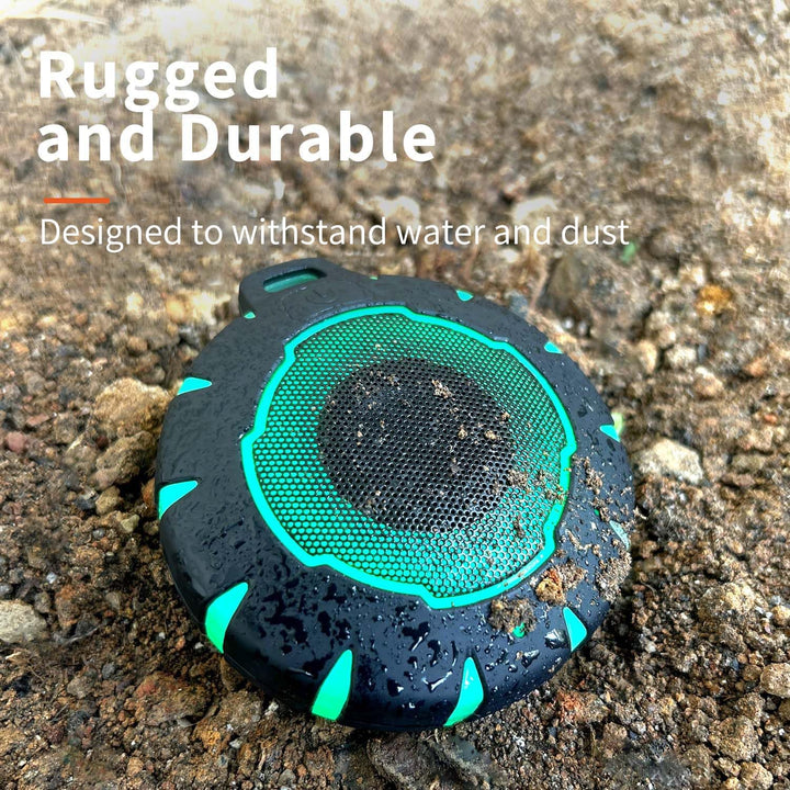 HEYSONG Altavoz Bluetooth impermeable para ducha, duradero y portát...