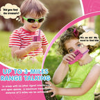 Selieve - Juguetes para niños de 3 a 12 años, walkie talkies para niños de 22 canales, juguete de radio de 2 vías con linterna LCD retroiluminada, rango de 3 millas / 4.82 Km. de alcance para exterior