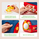 hahaland - Juguetes para bebés de 6-12 meses juego de