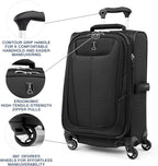 Travelpro Maxlite 5 - Maleta giratoria de equipaje de mano, color negro, 21 pulgadas