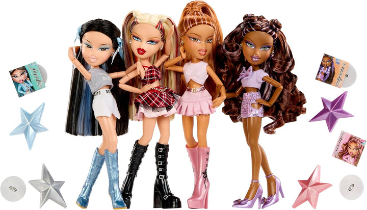 Bratz Muñeca Pop Starz Sasha Fashion con accesorios y