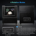 Watch Winder para 3 relojes automáticos, motor japonés silencioso