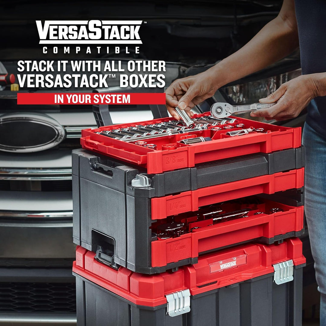 Craftsman Juego de herramientas mecánicas de 262 piezas con caja VE...