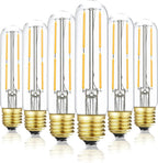 T10 Bombilla LED Regulable Tubular 4W Base E26 Blanco Cálido