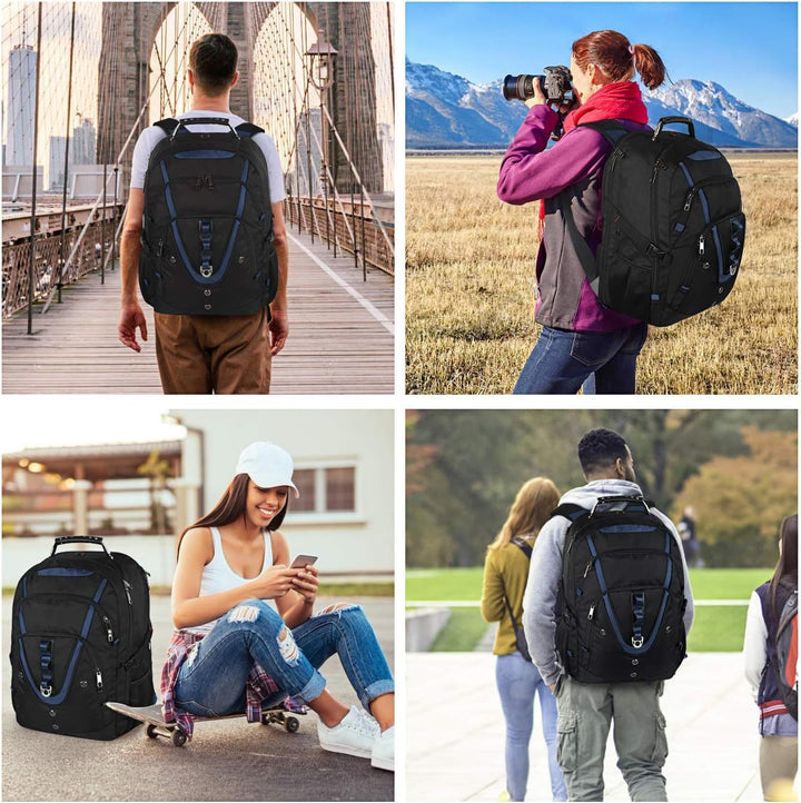 Mogplof - Mochila para portátil de 18.4" para hombres y mujeres...