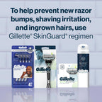 Gillette SkinGuard - Cuchillas de afeitar para hombre, 8 repuestos...