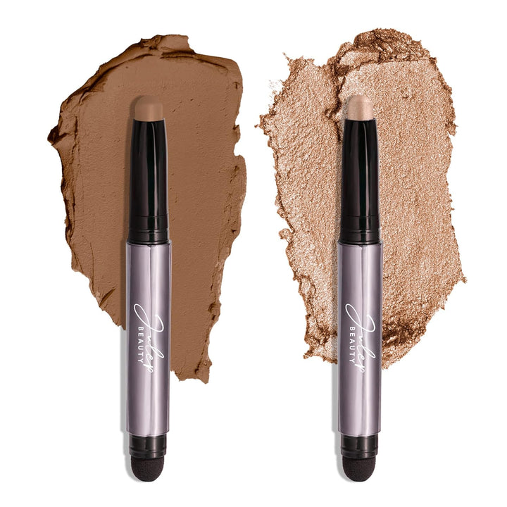 Julep - Sombra de ojos 101 de crema a polvo, impermeable, en barra...