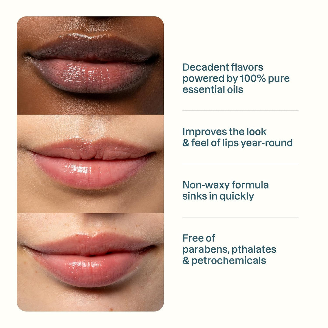 Cliganic Set de bálsamo labial orgánico (Frescos seleccionados, 8 s...