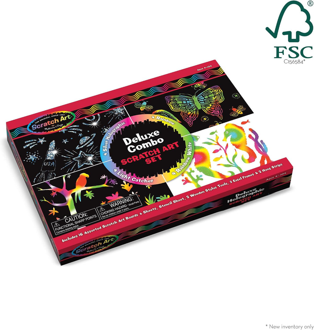 Juego Scratch Art de la marca Melissa & Doug