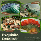 Juguetes de dinosaurio para niños, figuras de acción de dinosaurios grandes
