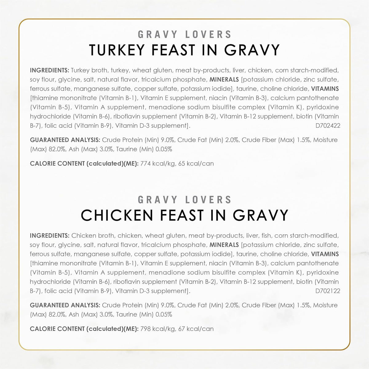 Purina Fancy Feast, Paquete de comida gourmet húmeda para gatos, (24), 3 oz en latas, 0