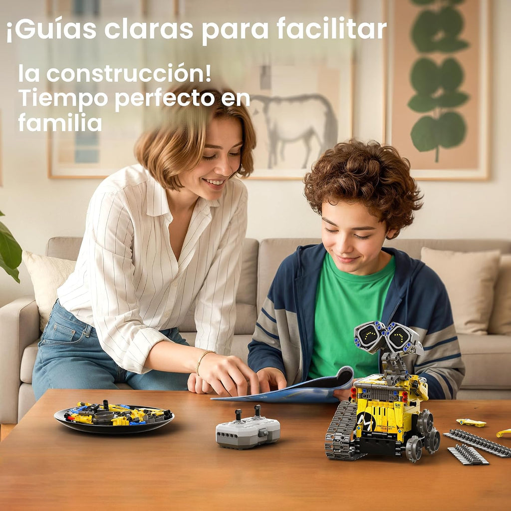 Sillbird Kit de construcción de robot con control remoto, regalo STEM para