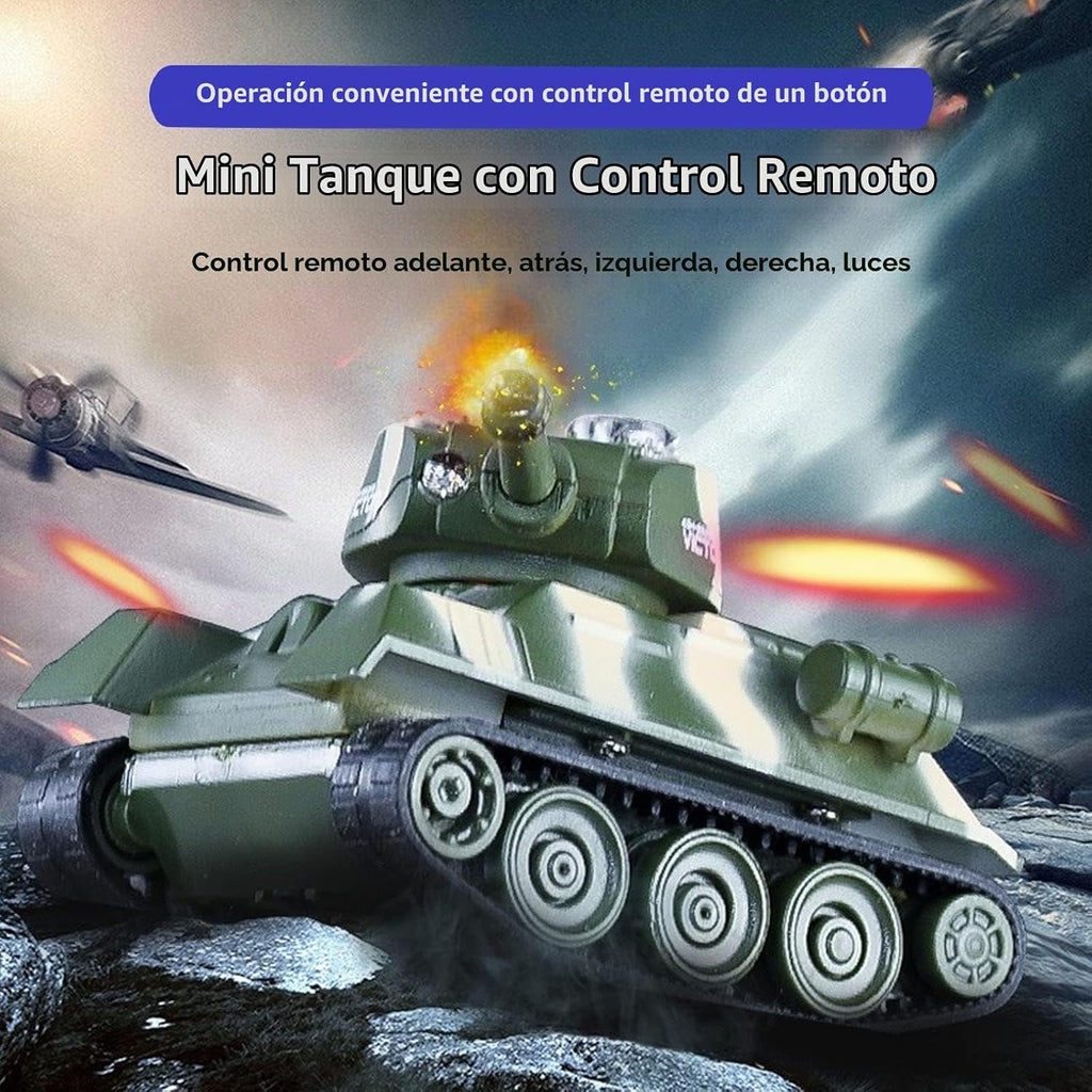 Mini WWII Gris Alemán Tigre RC Tanque Juguete 1/72 Escala Modelo Electrónico Radio Control Remoto Vehículo Tanque