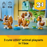 LEGO Creator 3 en 1 Cute Animals Juguete de construcción