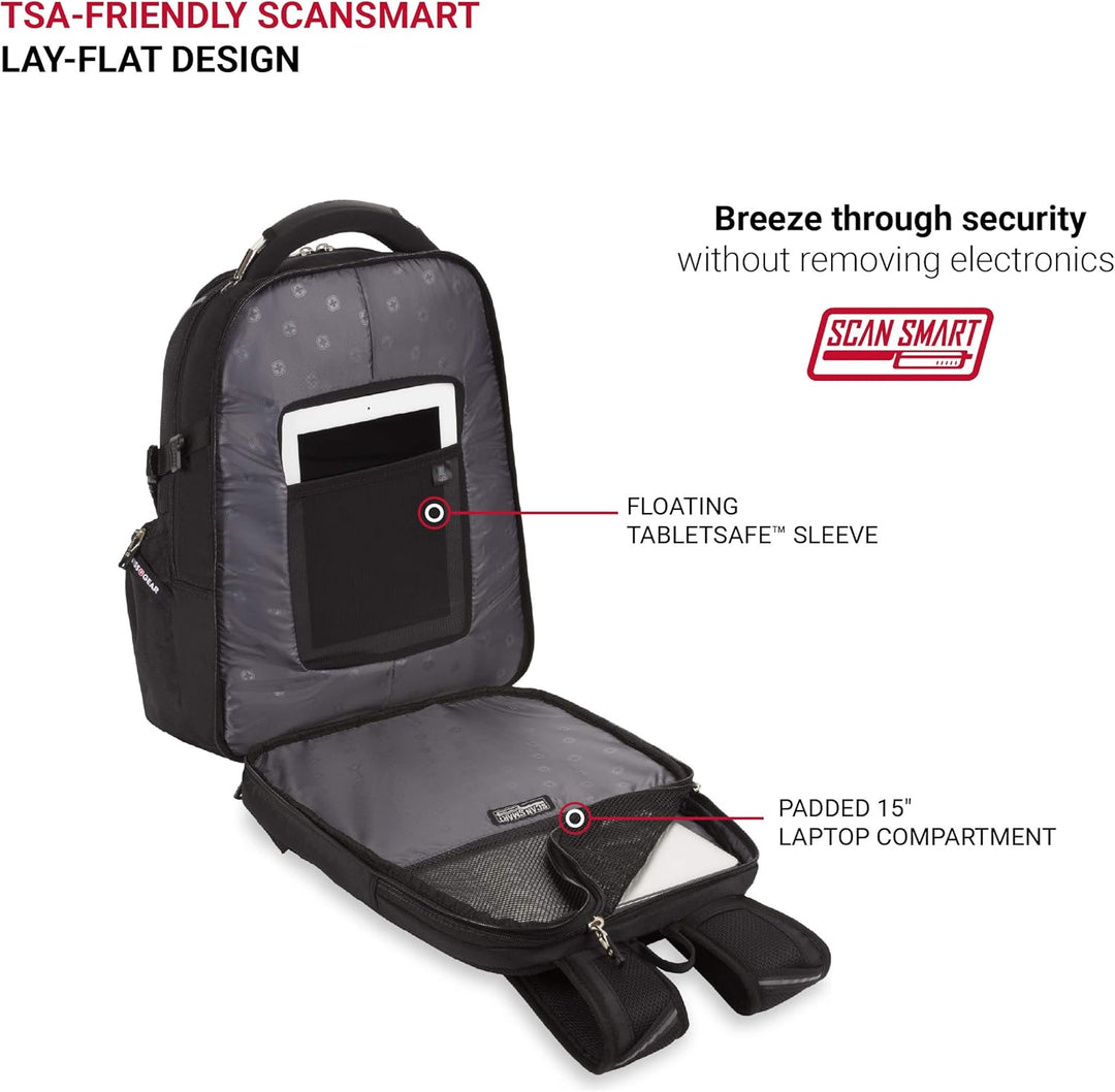SwissGear Endure ScanSmart \u2013 Mochila para laptop con tecnologí...