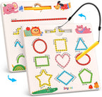 JoyCat Tablero magnético de trazado de letras animales, juguete, Carta 2