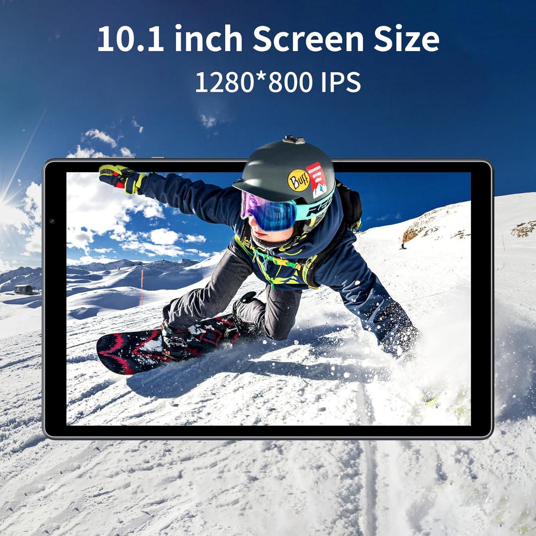 VASOUN Tablet Android 15 de 10.1" con pantalla HD IPS, 8GB RAM...